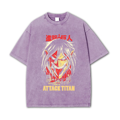 Titan Siege Freedom Fighter Attack Titan V2 Vintage T-Shirt
