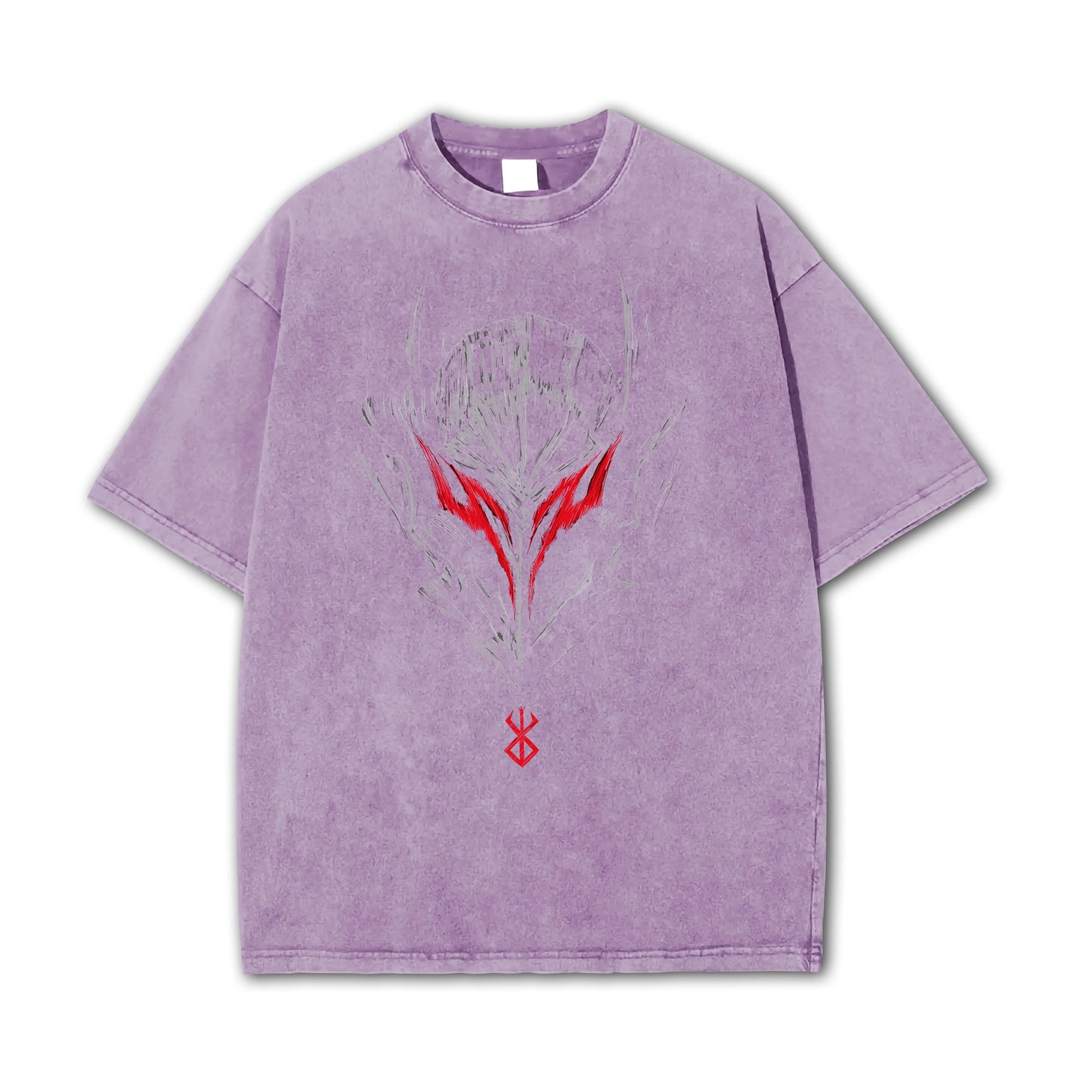 Berserk Schwarzer Schwertkämpfer V6 T-Shirt