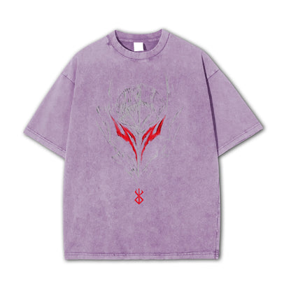 Berserk Schwarzer Schwertkämpfer V6 T-Shirt