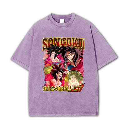 Saiyan Legacy GT Goku Vintage T Shirt