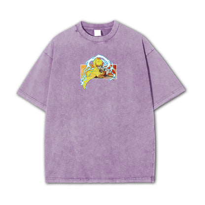 Blade of Demon Hunters Thunder Breather Vintage T-Shirt