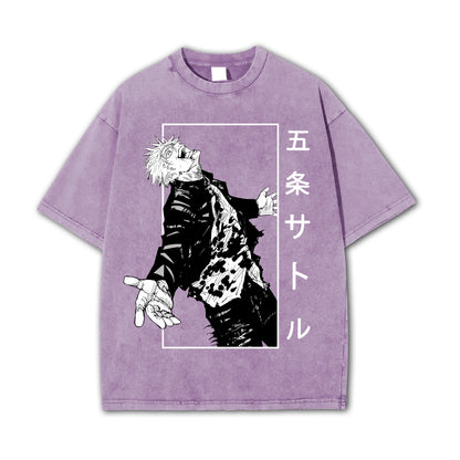 Tokyo Sorcery Satoru Gojo V4 Vintage T Shirt