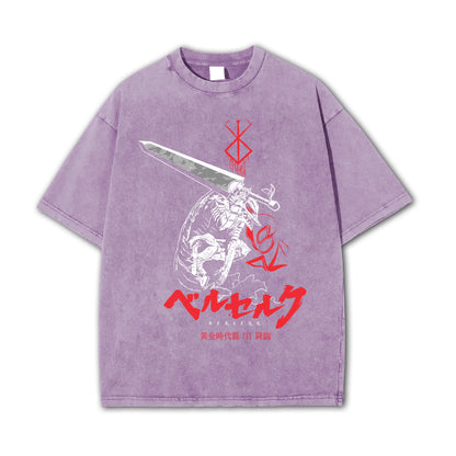 Dark Sword Saga Swordsman V2 Vintage T Shirt