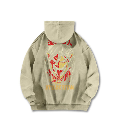 Titan Siege Freedom Fighter Attack Titan V2 Vintage Hoodie