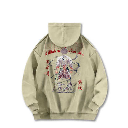 Blade of Demon Hunters Sanemi Shinazugawa Vintage Hoodie