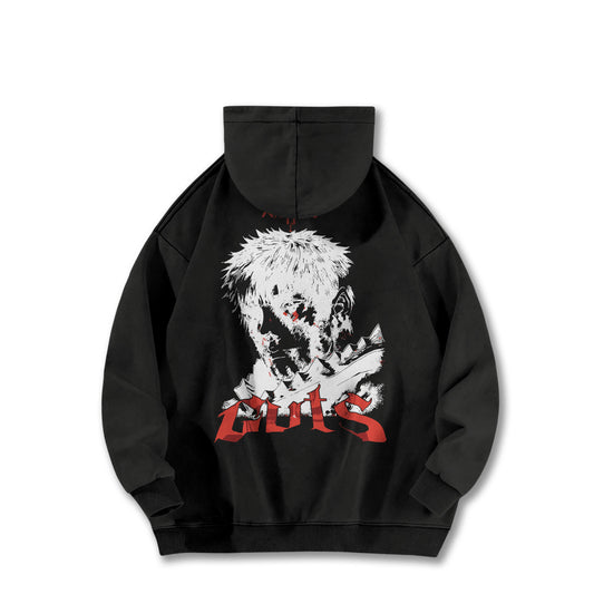 Dark Sword Saga Guts V4 Vintage Hoodie