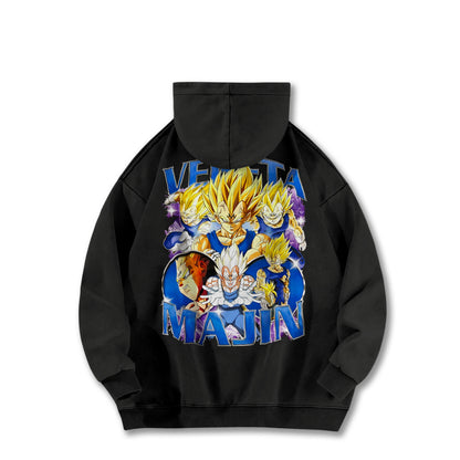Saiyan Legacy Z Majin Vegeta Vintage Hoodie