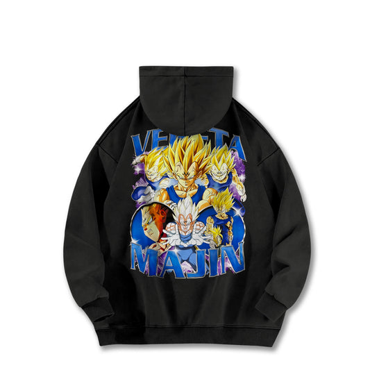 Saiyan Legacy Z Majin Vegeta Vintage Hoodie