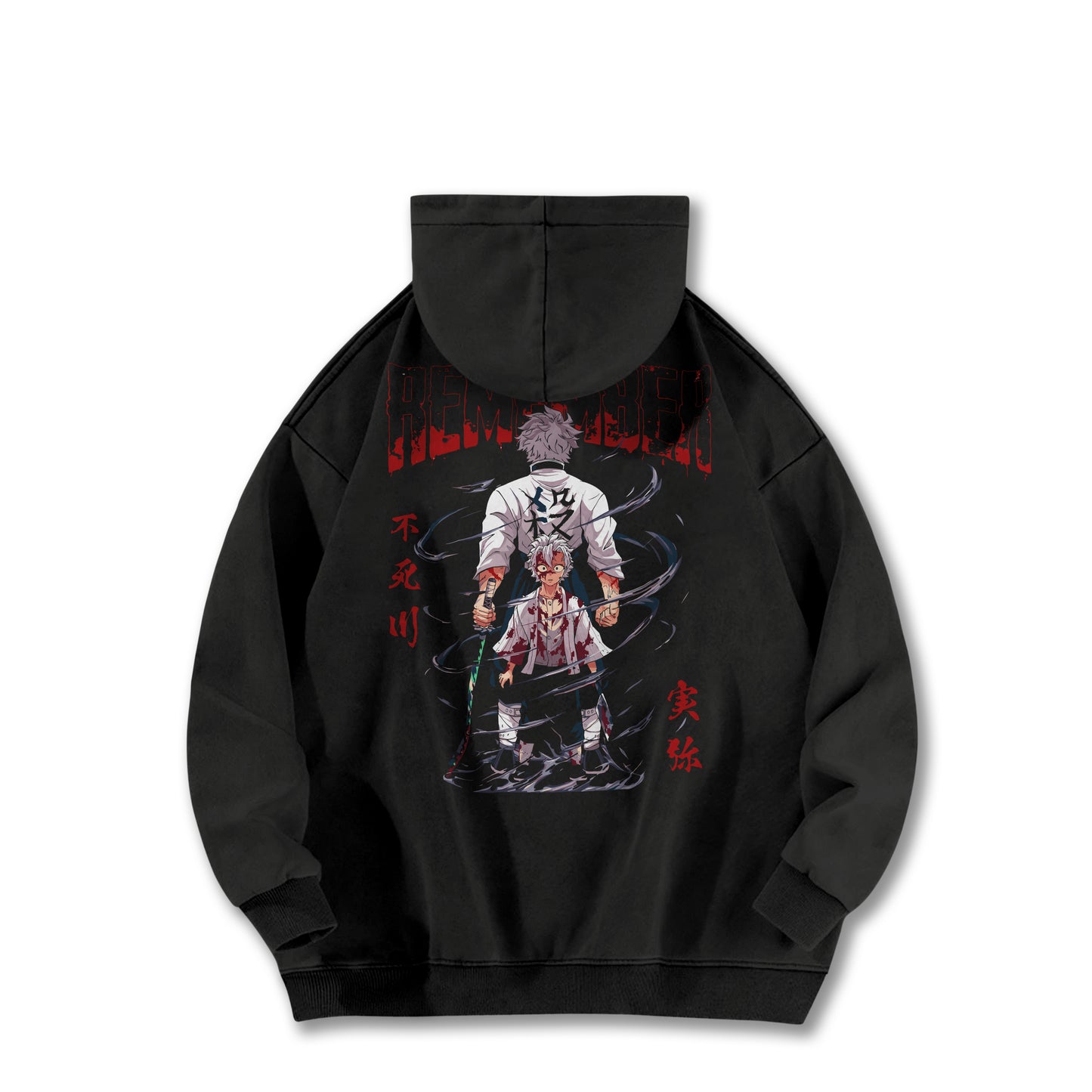 Blade of Demon Hunters Sanemi Shinazugawa Vintage Hoodie