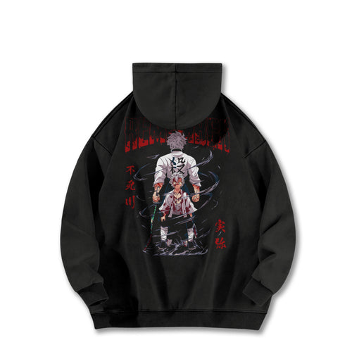 Blade of Demon Hunters Sanemi Shinazugawa Vintage Hoodie