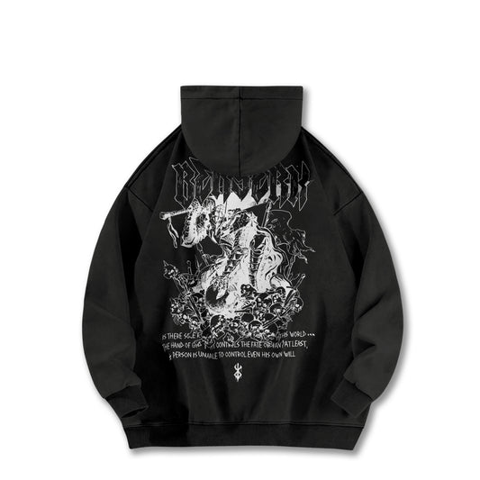 Berserk Swordsman V5 Vintage Hoodie