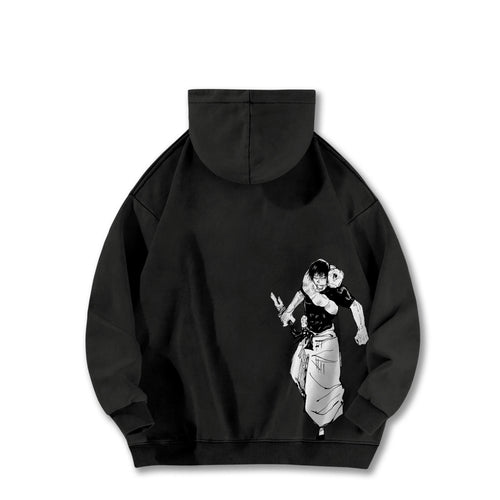 Tokyo Sorcery Toji Fushiguro Vintage Hoodie