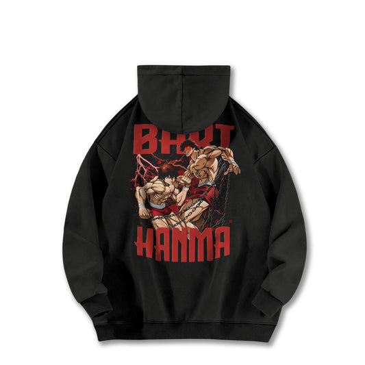 Ultimate Grappler Hanma Vintage Hoodie