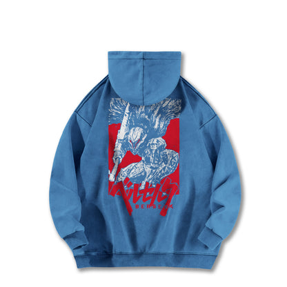 Dark Sword Saga Black Swordsman V7 Vintage Hoodie