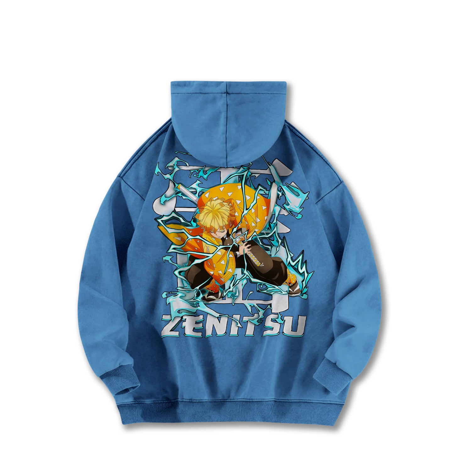Blade of the Demon Hunters Zenitsu V2 Vintage Hoodie