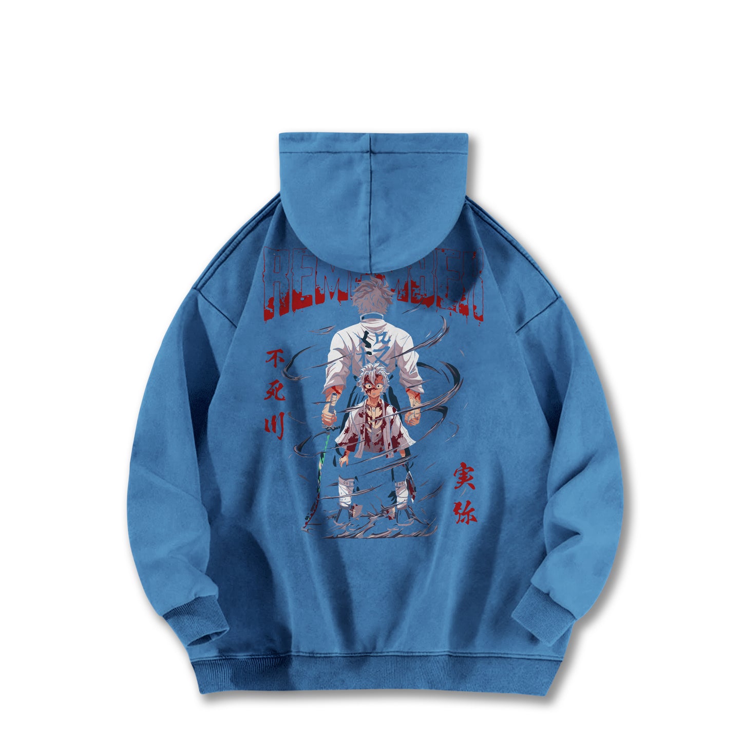 Blade of Demon Hunters Sanemi Shinazugawa Vintage Hoodie