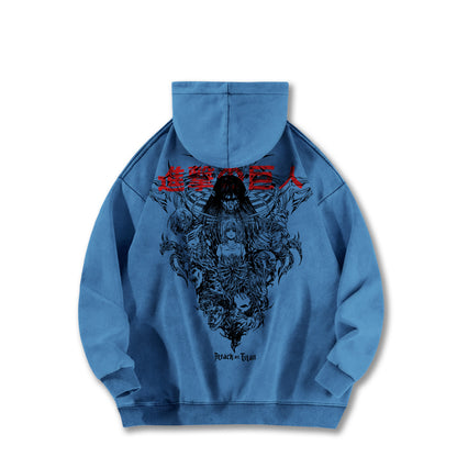 Attack on Titan - Titans Vintage Hoodie