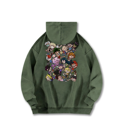 Attack on Titan Aufklärungstrupp Kapuzenpullover
