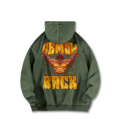 Ultimate Grappler - Yujiro Hanma's Demon Back Vintage Hoodie