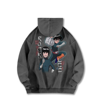 Hidden Leaf Shinobi - Rock Lee Vintage Hoodie