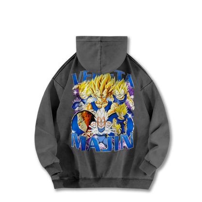 Saiyan Legacy Z Majin Vegeta Vintage Hoodie