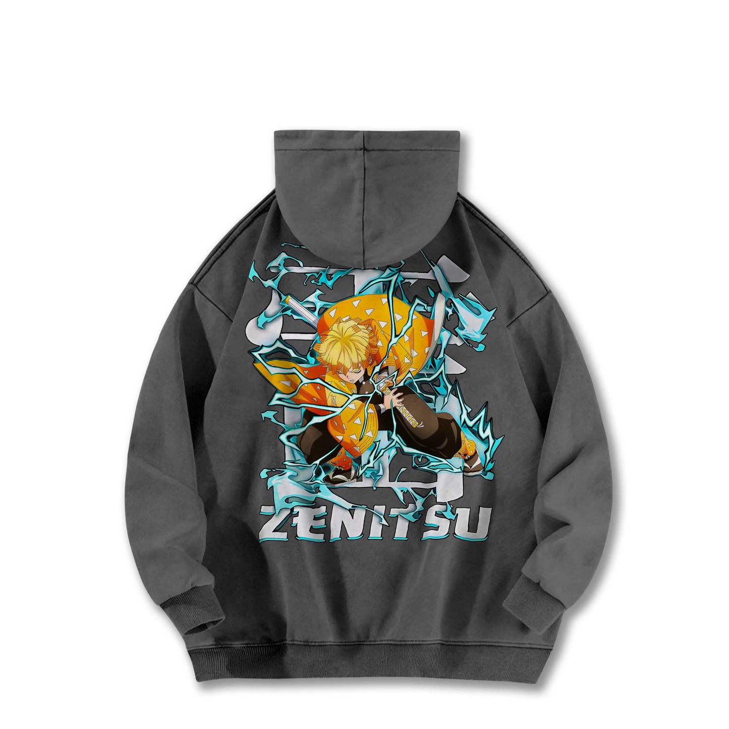 Blade of the Demon Hunters Zenitsu V2 Vintage Hoodie