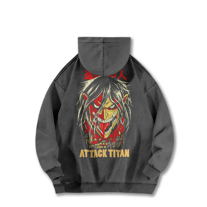 Titan Siege Freedom Fighter Attack Titan V2 Vintage Hoodie