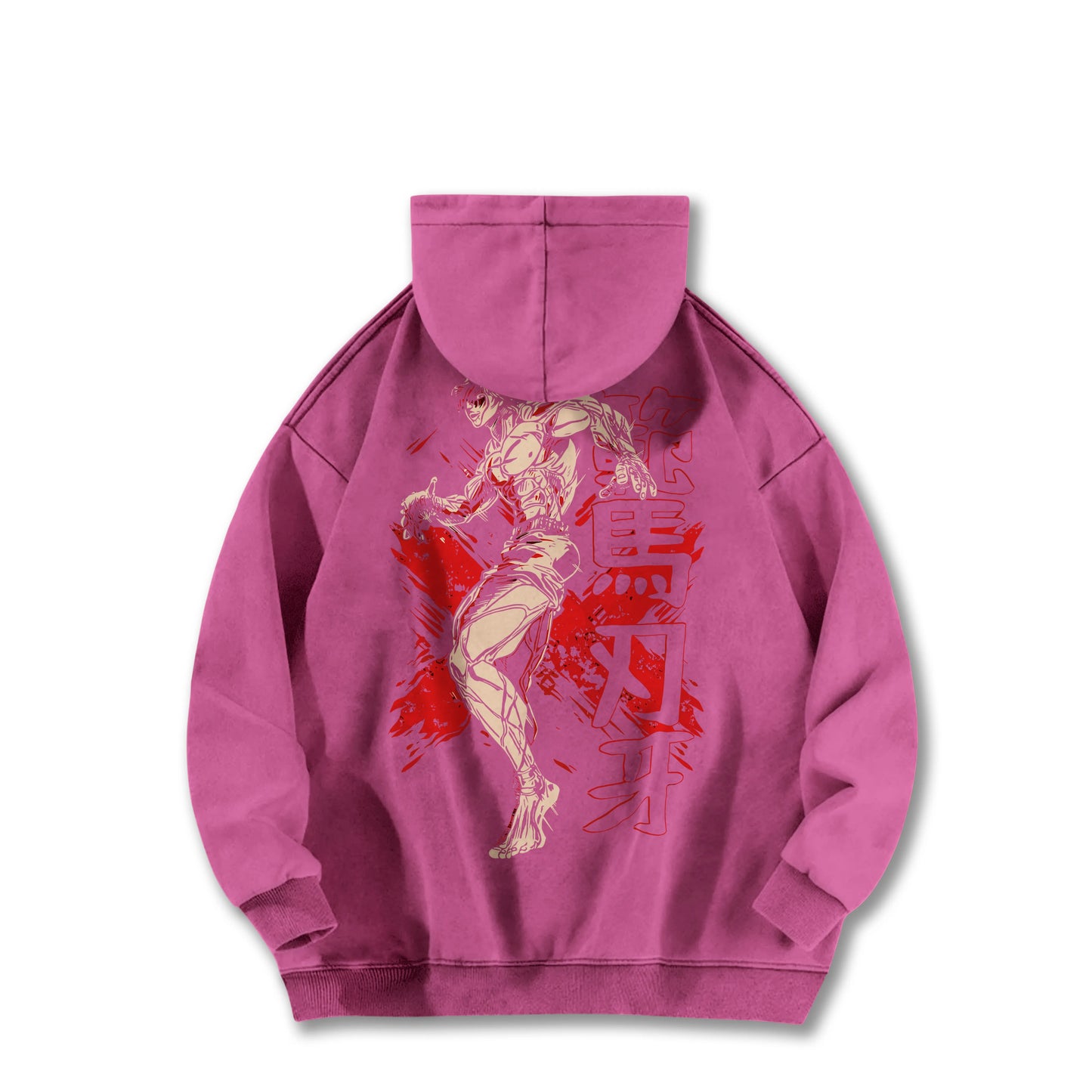 Ultimate Grappler Hanma V7 Vintage Hoodie