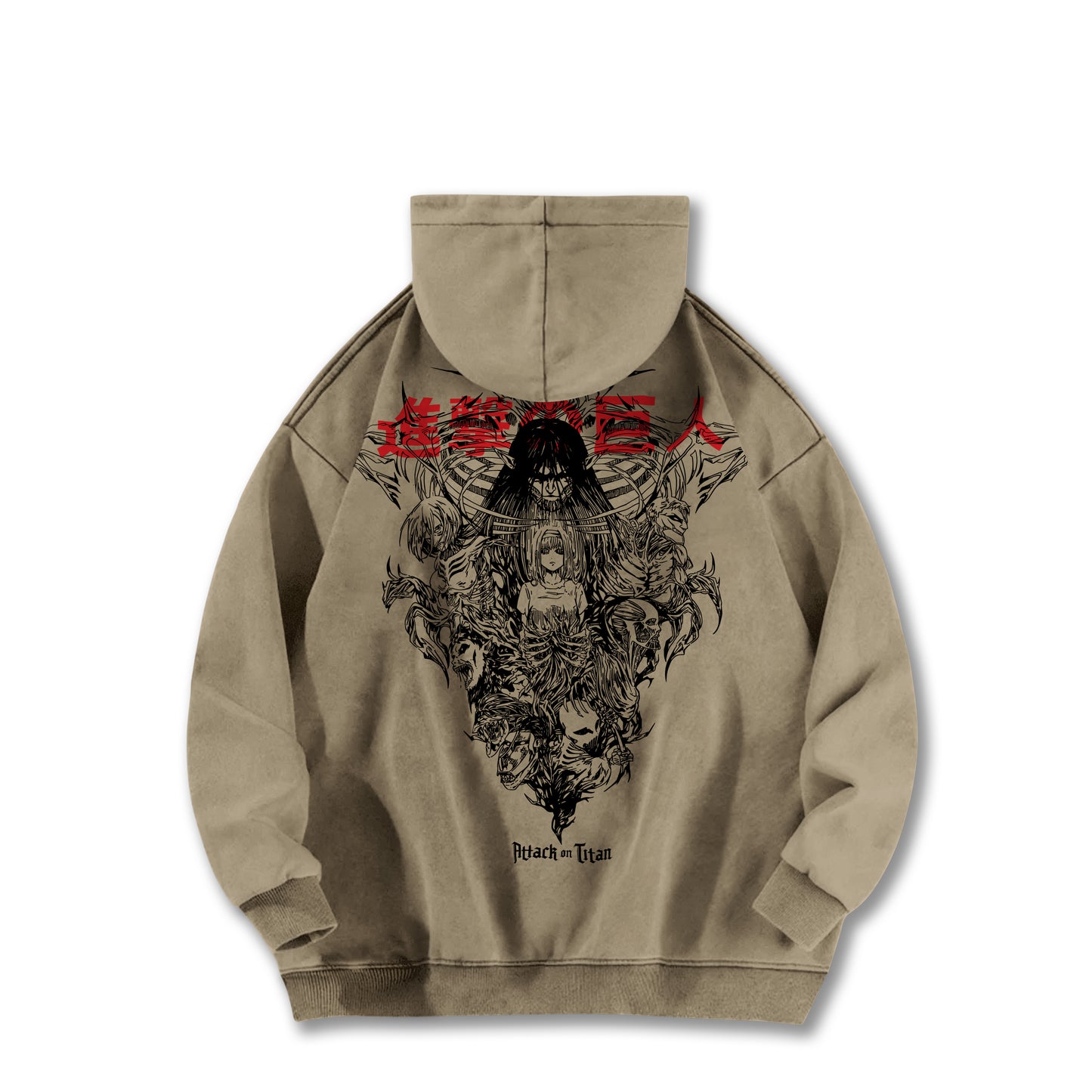 Attack on Titan - Titans Vintage Hoodie