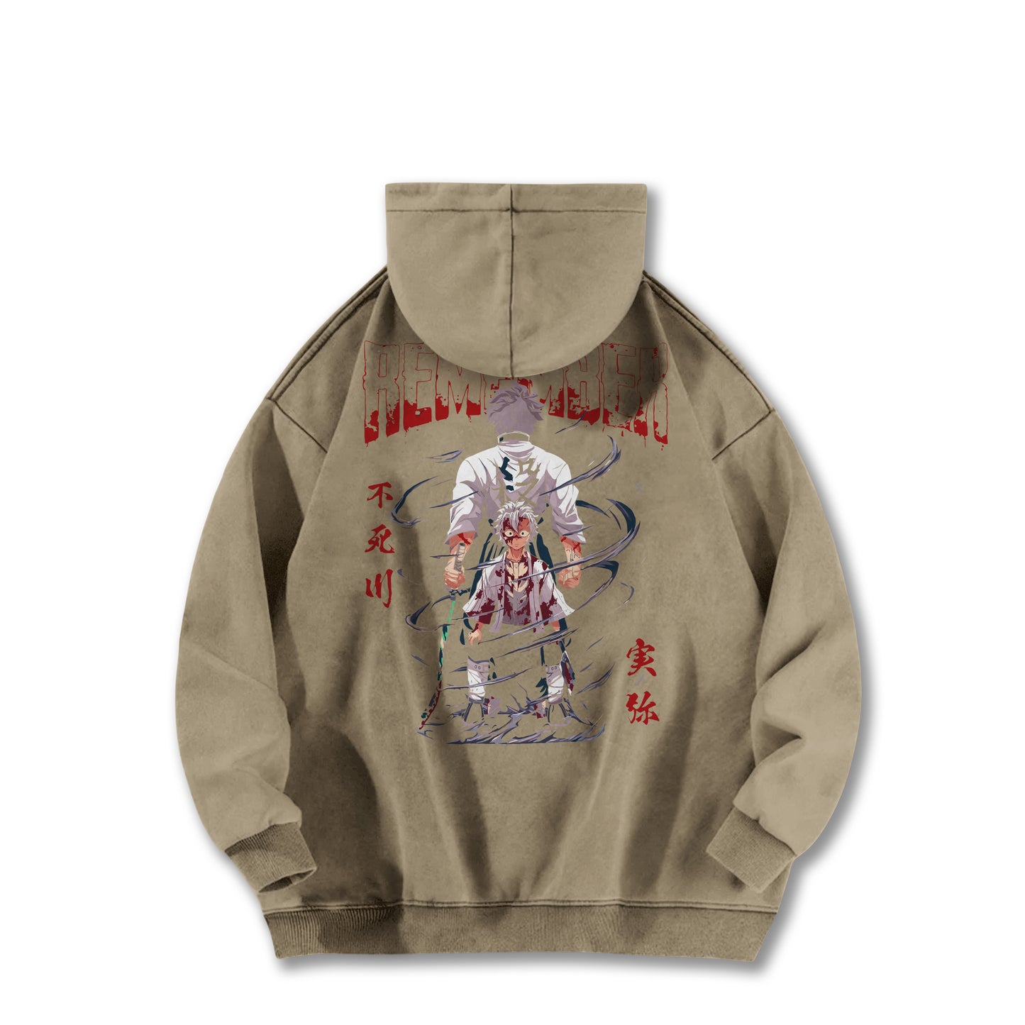 Blade of Demon Hunters Sanemi Shinazugawa Vintage Hoodie