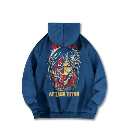 Titan Siege Freedom Fighter Attack Titan V2 Vintage Hoodie