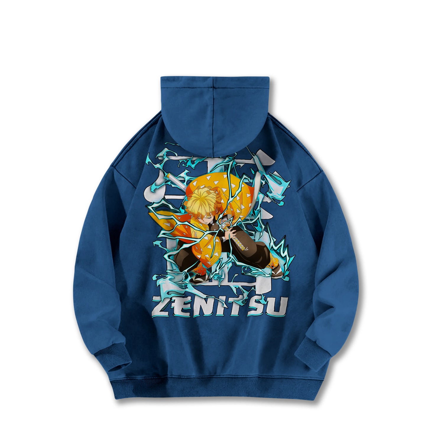 Blade of the Demon Hunters Zenitsu V2 Vintage Hoodie