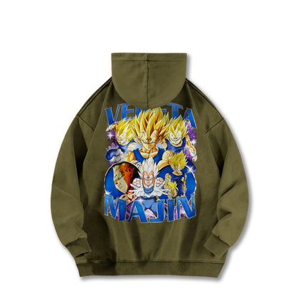 Saiyan Legacy Z Majin Vegeta Vintage Hoodie