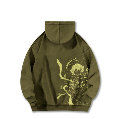 Demon Slayer Zenitsu V2 Vintage Hoodie