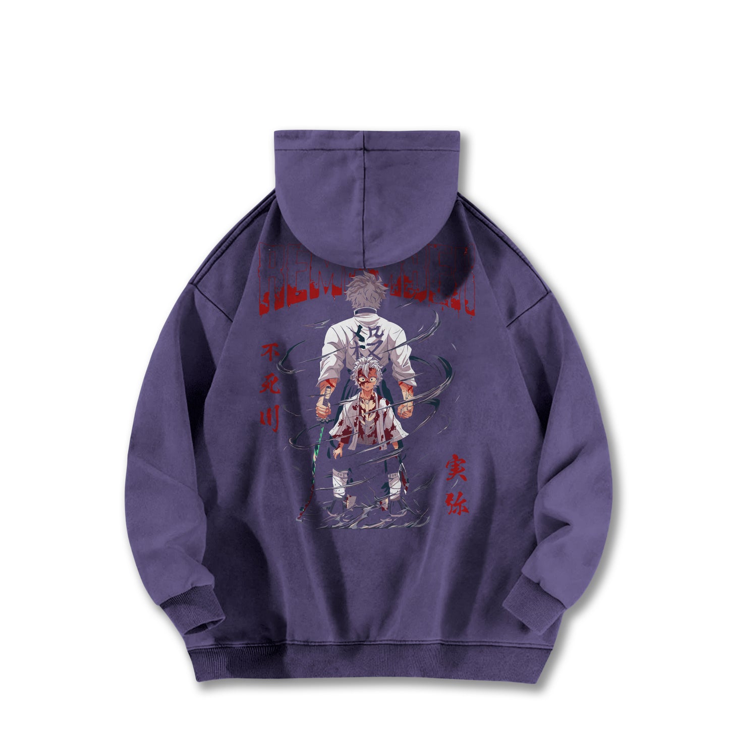 Blade of Demon Hunters Sanemi Shinazugawa Vintage Hoodie