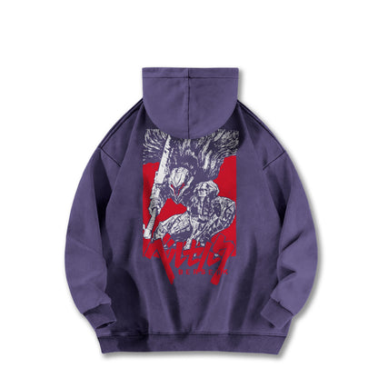 Dark Sword Saga Black Swordsman V7 Vintage Hoodie