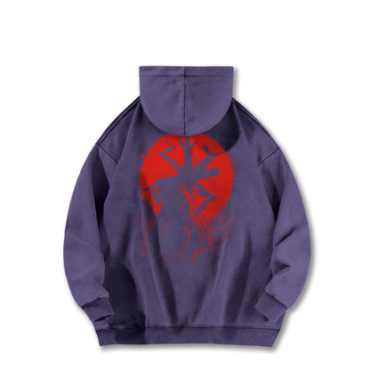 Dark Sword Saga Swordsman V4 Vintage Hoodie