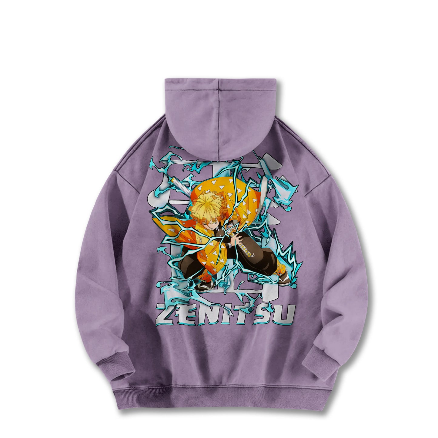 Blade of the Demon Hunters Zenitsu V2 Vintage Hoodie