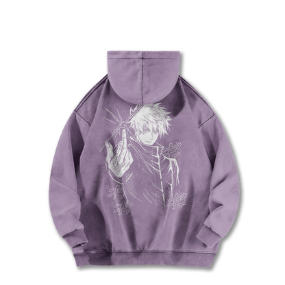 Tokyo Sorcery Satoru Gojo V2 Vintage Hoodie
