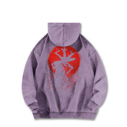 Dark Sword Saga Swordsman V4 Vintage Hoodie