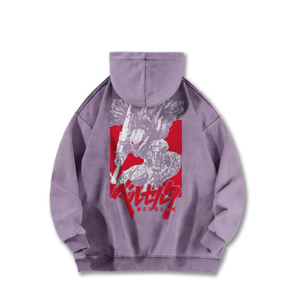 Dark Sword Saga Black Swordsman V7 Vintage Hoodie