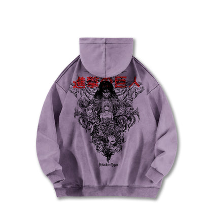 Attack on Titan - Titans Vintage Hoodie