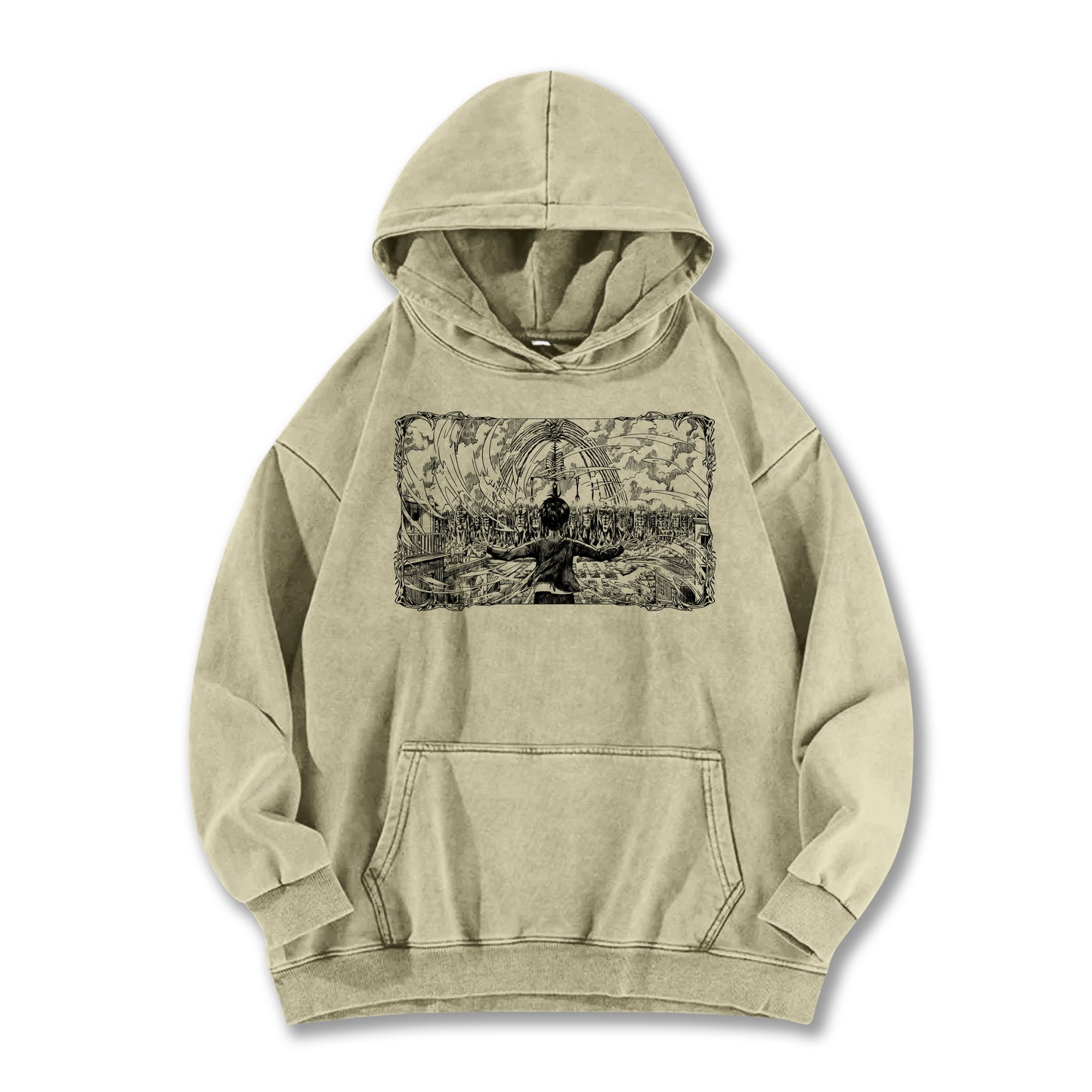 Attack on Titan Eren's Power Vintage Hoodie