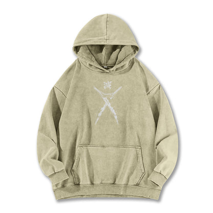 Blade of Demon Hunters Sanemi Shinazugawa Vintage Hoodie