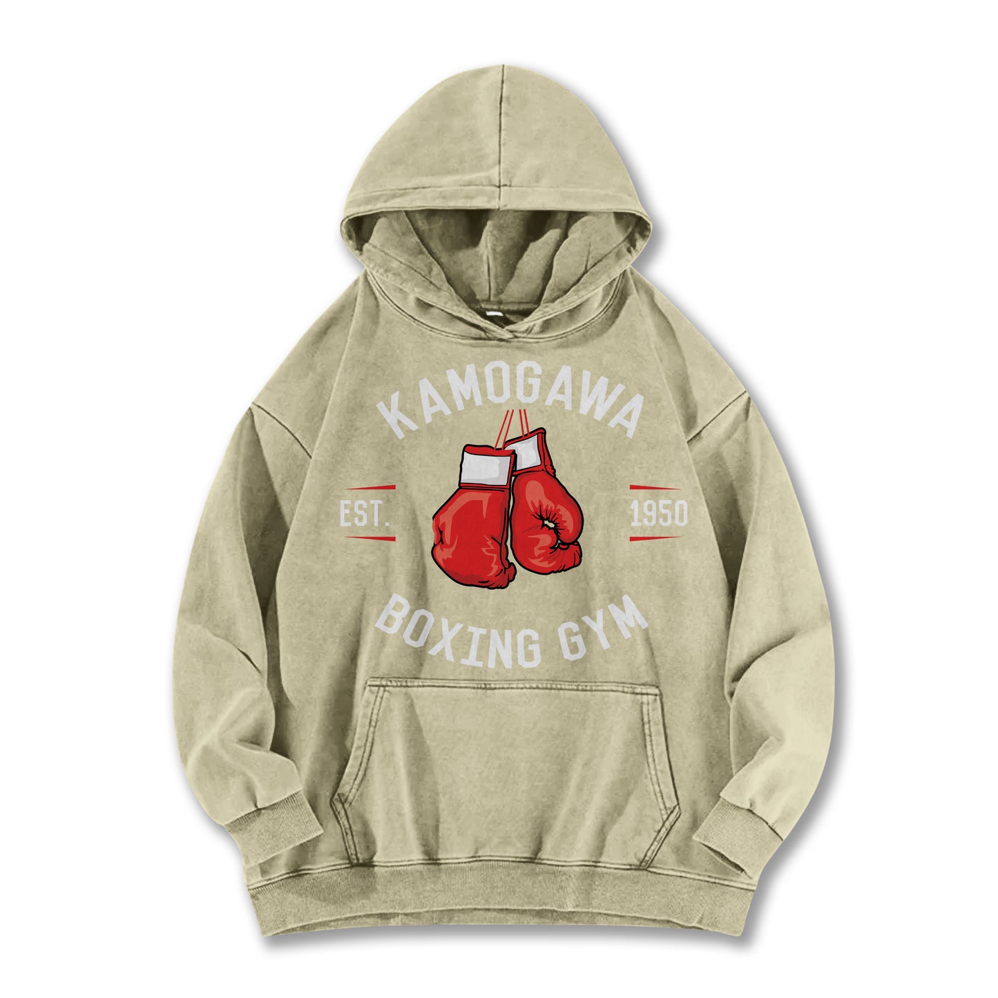 Hajime No Ippo Kamogawa Boxing Gym V3 Vintage Hoodie