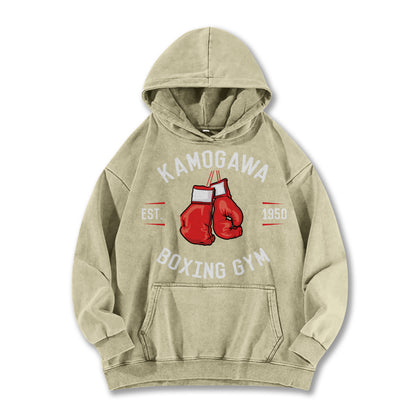 Hajime No Ippo Kamogawa Boxing Gym V3 Vintage Hoodie