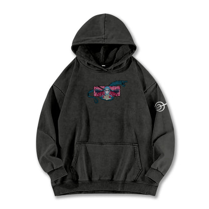 Hidden Leaf Shinobi Hashirama Senju Wood Dragon Vintage Hoodie