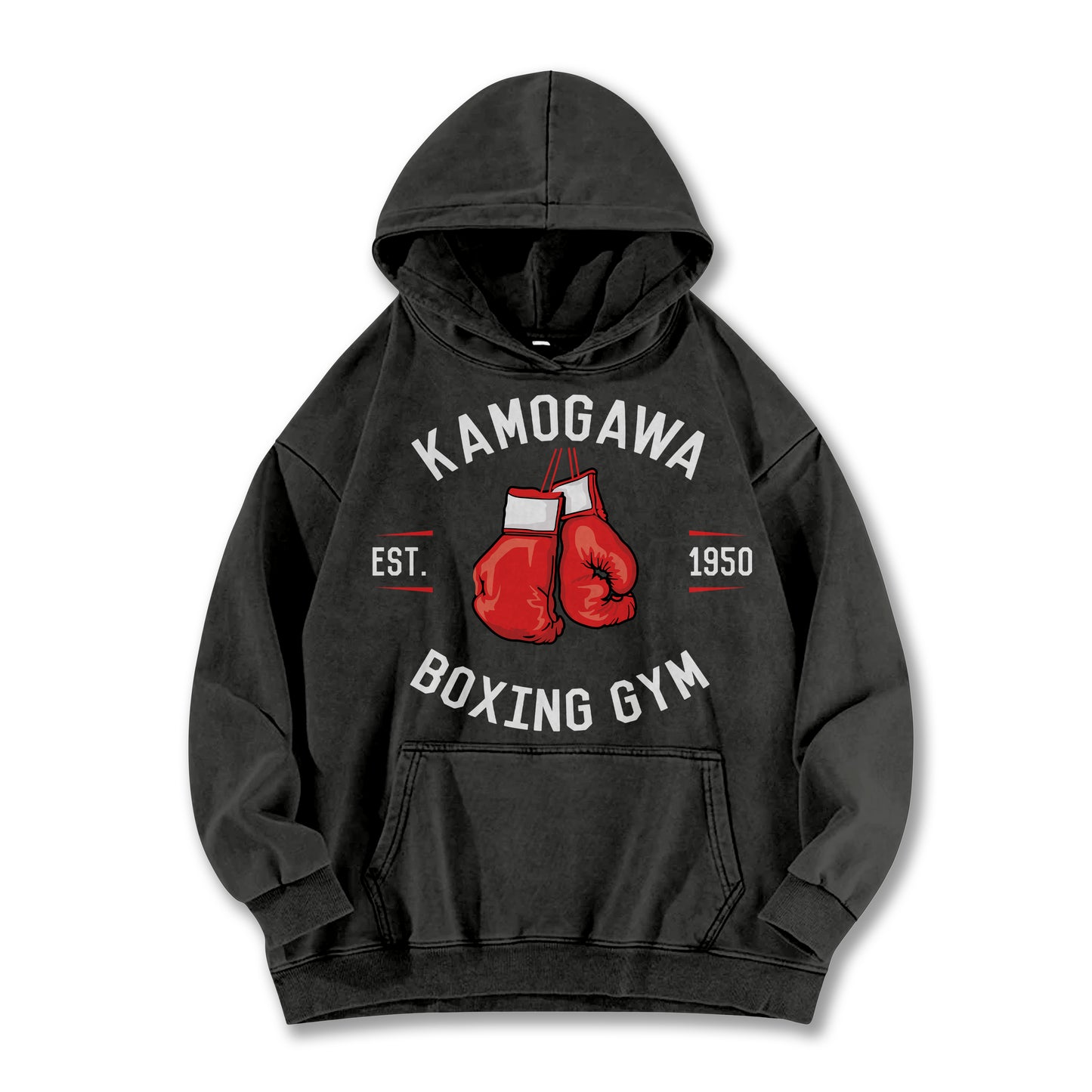 Hajime No Ippo Kamogawa Boxing Gym V3 Vintage Hoodie