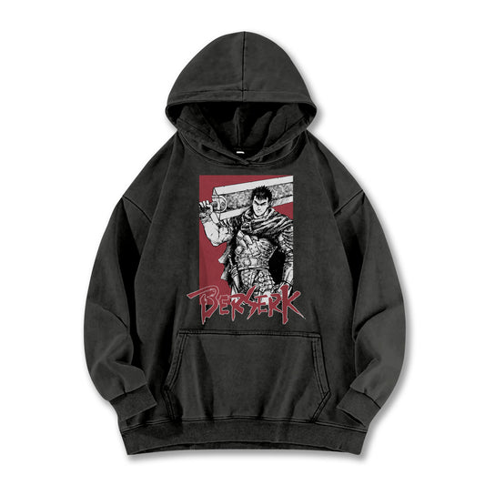 Dark Sword Saga Swordsman V8 Vintage Hoodie