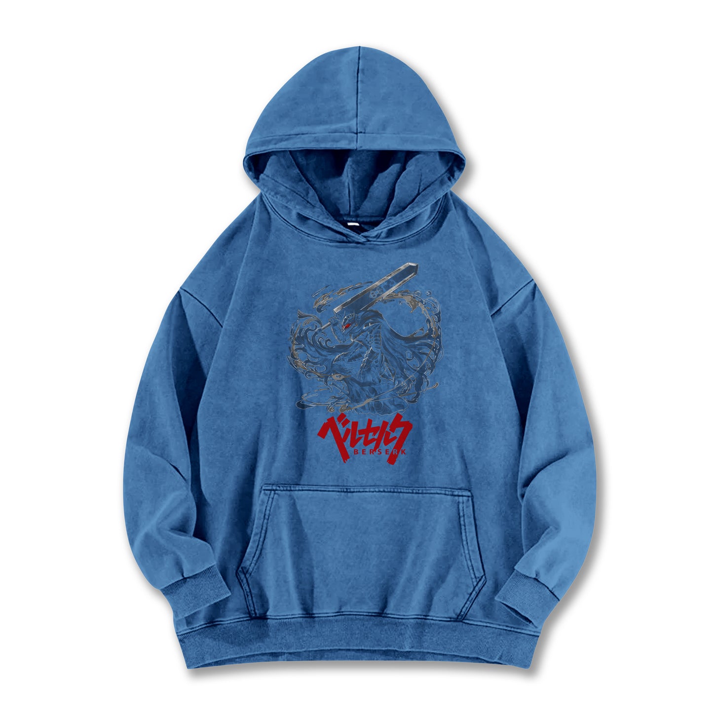 Dark Sword Saga Black Swordsman Vintage Hoodie